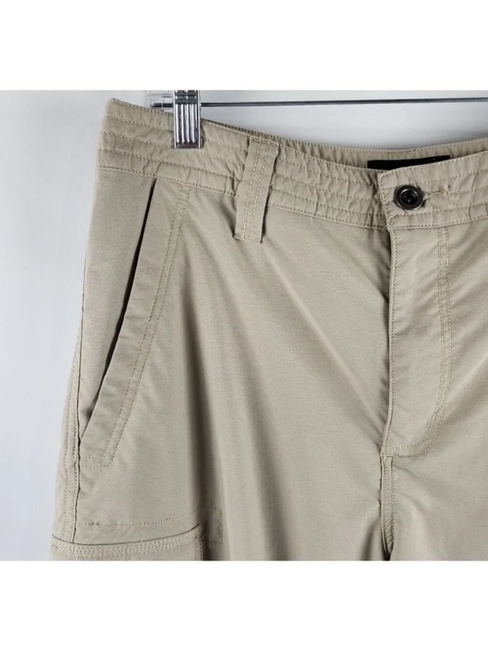 Hurley Nike Shorts Mens 32x11 Tan Cargo Dri-Fit